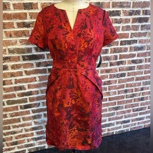 SHANI Jacquard Sheath Dress